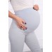 Džinsinės kelnės nėščiosioms - pilkos spalvos Kelnės ir leginsai (tamprės)