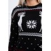 Kalėdinis megztinis M/L - juodas Megztiniai, džemperiai, kardiganai