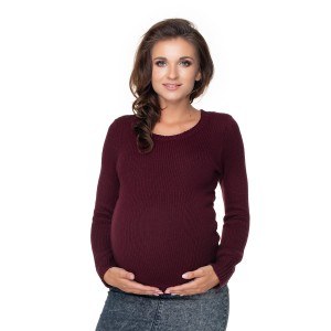 Megztinis nėščiosioms (rudos spalvos)