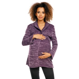 Kardiganas nėščiosioms (violetinės spalvos)