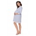 Naktiniai nėščiai - maitinančiai (pilkos spalvos) Naktiniai ir pižamos